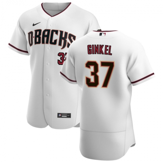 Men Arizona Diamondbacks 37 Kevin Ginkel Men Nike White Crimson Flex Base Home Team MLB Jersey Men Arizona Diamondbacks 37 Kevin Ginkel Men Nike White Crimson Flex Base Home Team MLB Jersey