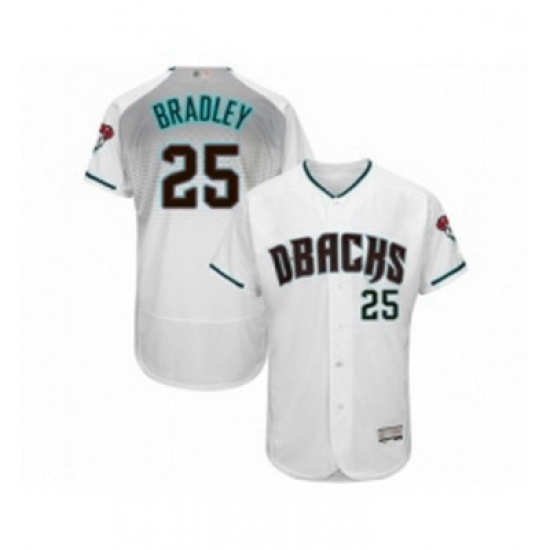 Mens Arizona Diamondbacks 25 Archie Bradley White Teal Alternate Authentic Collection Flex Base Baseball Jersey Mens Arizona Diamondbacks 25 Archie Bradley White Teal Alternate Authentic Collection Flex Base Baseball Jersey
