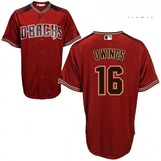 Mens Majestic Arizona Diamondbacks 16 Chris Owings Authentic Red Alternate Cool Base MLB Jersey Mens Majestic Arizona Diamondbacks 16 Chris Owings Authentic Red Alternate Cool Base MLB Jersey