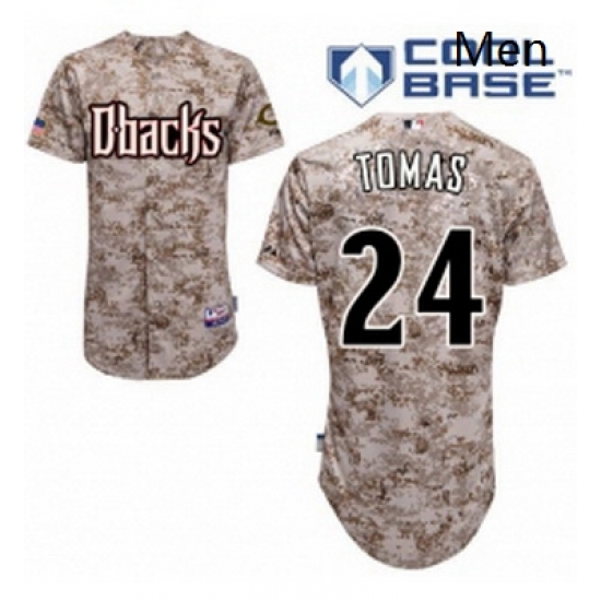 Mens Majestic Arizona Diamondbacks 24 Yasmany Tomas Replica Camo Cool Base MLB Jersey Mens Majestic Arizona Diamondbacks 24 Yasmany Tomas Replica Camo Cool Base MLB Jersey
