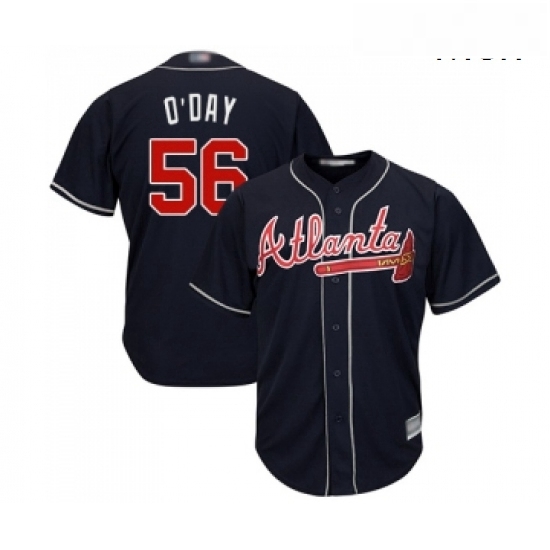 Mens Atlanta Braves 56 Darren O Day Replica Blue Alternate Road Cool Base Baseball Jersey Mens Atlanta Braves 56 Darren O Day Replica Blue Alternate Road Cool Base Baseball Jersey