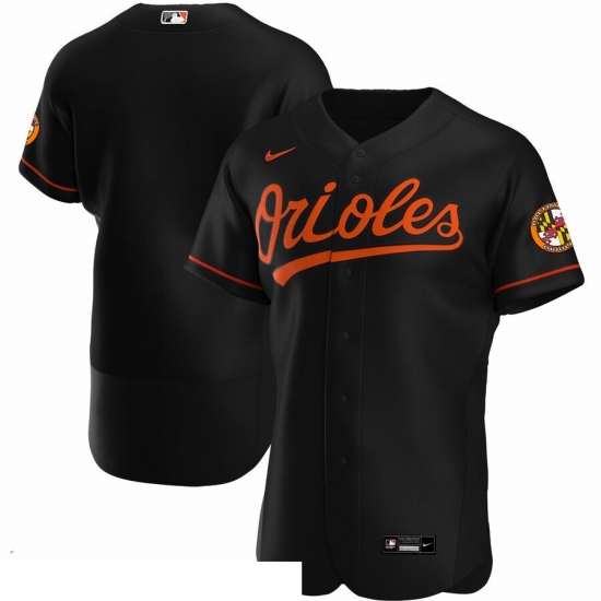 Men Baltimore Orioles Men Nike Black Alternate 2020 Flex Base Official Team MLB Jersey Men Baltimore Orioles Men Nike Black Alternate 2020 Flex Base Official Team MLB Jersey