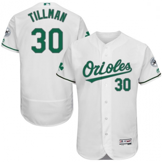 Mens Majestic Baltimore Orioles 30 Chris Tillman White Celtic Flexbase Authentic Collection MLB Jersey Mens Majestic Baltimore Orioles 30 Chris Tillman White Celtic Flexbase Authentic Collection MLB Jersey
