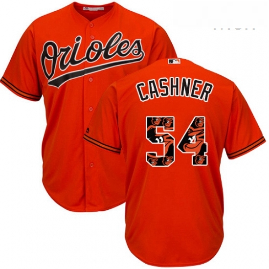 Mens Majestic Baltimore Orioles 54 Andrew Cashner Authentic Orange Team Logo Fashion Cool Base MLB Jersey Mens Majestic Baltimore Orioles 54 Andrew Cashner Authentic Orange Team Logo Fashion Cool Base MLB Jersey
