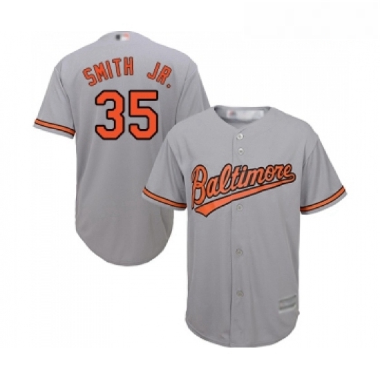 Youth Baltimore Orioles 35 Dwight Smith Jr Replica Grey Road Cool Base Baseball Jersey Youth Baltimore Orioles 35 Dwight Smith Jr Replica Grey Road Cool Base Baseball Jersey