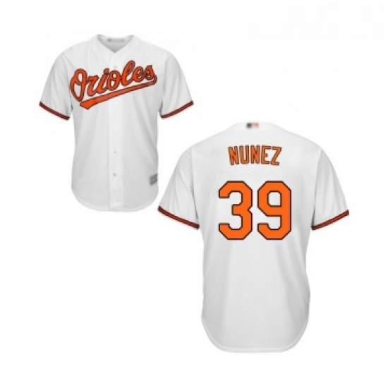 Youth Baltimore Orioles 39 Renato Nunez Replica White Home Cool Base Baseball Jersey Youth Baltimore Orioles 39 Renato Nunez Replica White Home Cool Base Baseball Jersey