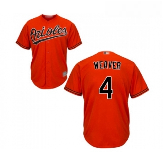 Youth Baltimore Orioles 4 Earl Weaver Replica Orange Alternate Cool Base Baseball Jersey Youth Baltimore Orioles 4 Earl Weaver Replica Orange Alternate Cool Base Baseball Jersey