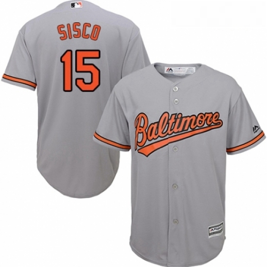 Youth Majestic Baltimore Orioles 15 Chance Sisco Authentic Grey Road Cool Base MLB Jersey Youth Majestic Baltimore Orioles 15 Chance Sisco Authentic Grey Road Cool Base MLB Jersey