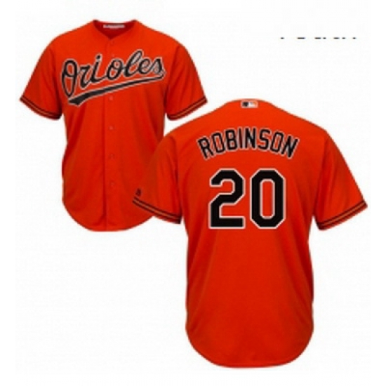 Youth Majestic Baltimore Orioles 20 Frank Robinson Authentic Orange Alternate Cool Base MLB Jersey Youth Majestic Baltimore Orioles 20 Frank Robinson Authentic Orange Alternate Cool Base MLB Jersey