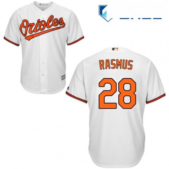 Youth Majestic Baltimore Orioles 28 Colby Rasmus Authentic White Home Cool Base MLB Jersey Youth Majestic Baltimore Orioles 28 Colby Rasmus Authentic White Home Cool Base MLB Jersey