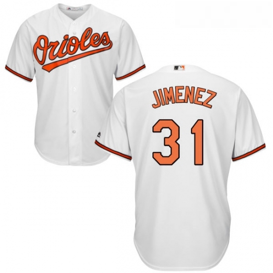 Youth Majestic Baltimore Orioles 31 Ubaldo Jimenez Replica White Home Cool Base MLB Jersey Youth Majestic Baltimore Orioles 31 Ubaldo Jimenez Replica White Home Cool Base MLB Jersey