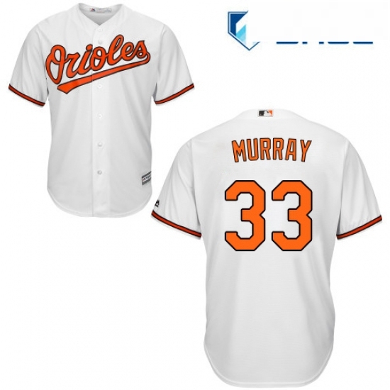 Youth Majestic Baltimore Orioles 33 Eddie Murray Authentic White Home Cool Base MLB Jersey Youth Majestic Baltimore Orioles 33 Eddie Murray Authentic White Home Cool Base MLB Jersey