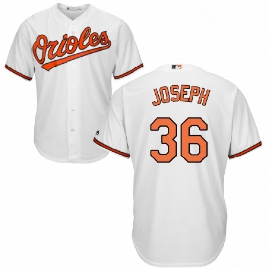 Youth Majestic Baltimore Orioles 36 Caleb Joseph Authentic White Home Cool Base MLB Jersey Youth Majestic Baltimore Orioles 36 Caleb Joseph Authentic White Home Cool Base MLB Jersey