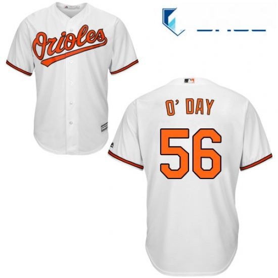 Youth Majestic Baltimore Orioles 56 Darren ODay Replica White Home Cool Base MLB Jersey Youth Majestic Baltimore Orioles 56 Darren ODay Replica White Home Cool Base MLB Jersey