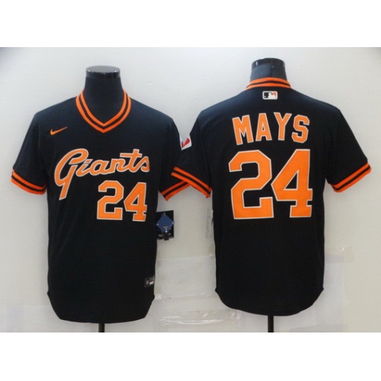 Men San Francisco New York Giants 24 Mays Black Game 2021 Nike MLB Jersey Men San Francisco New York Giants 24 Mays Black Game 2021 Nike MLB Jersey
