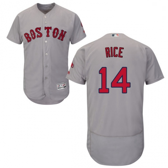 Mens Majestic Boston Red Sox 14 Jim Rice Grey Road Flex Base Authentic Collection MLB Jersey Mens Majestic Boston Red Sox 14 Jim Rice Grey Road Flex Base Authentic Collection MLB Jersey