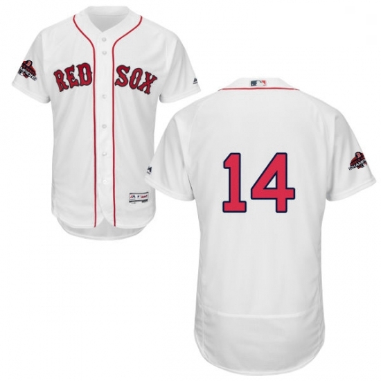 Mens Majestic Boston Red Sox 14 Jim Rice White Home Flex Base Authentic Collection 2018 World Series Jersey Series Mens Majestic Boston Red Sox 14 Jim Rice White Home Flex Base Authentic Collection 2018 World Series Jersey Series