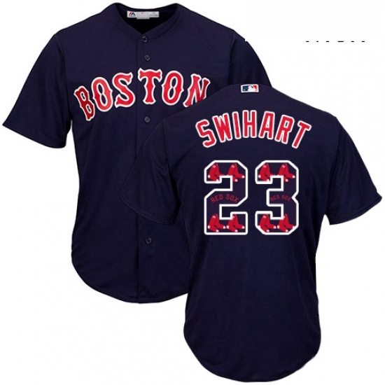 Mens Majestic Boston Red Sox 23 Blake Swihart Authentic Navy Blue Team Logo Fashion Cool Base MLB Jersey Mens Majestic Boston Red Sox 23 Blake Swihart Authentic Navy Blue Team Logo Fashion Cool Base MLB Jersey