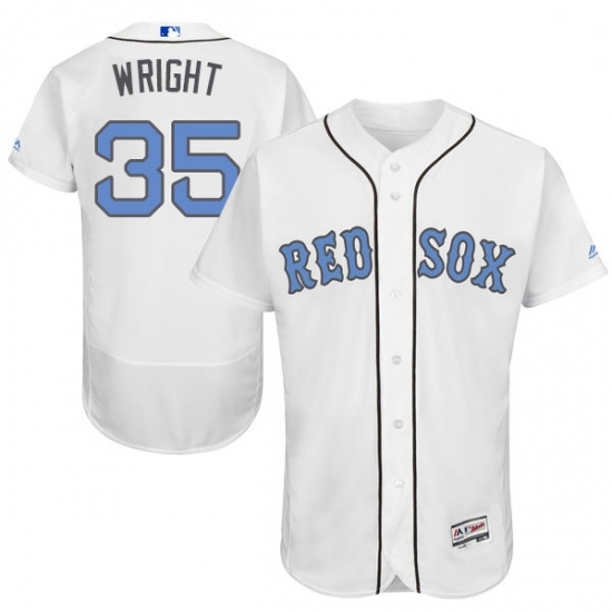 Mens Majestic Boston Red Sox 35 Steven Wright Authentic White 2016 Fathers Day Fashion Flex Base MLB Jersey Mens Majestic Boston Red Sox 35 Steven Wright Authentic White 2016 Fathers Day Fashion Flex Base MLB Jersey