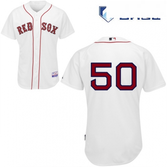 Mens Majestic Boston Red Sox 50 Mookie Betts Replica White Home Cool Base MLB Jersey Mens Majestic Boston Red Sox 50 Mookie Betts Replica White Home Cool Base MLB Jersey