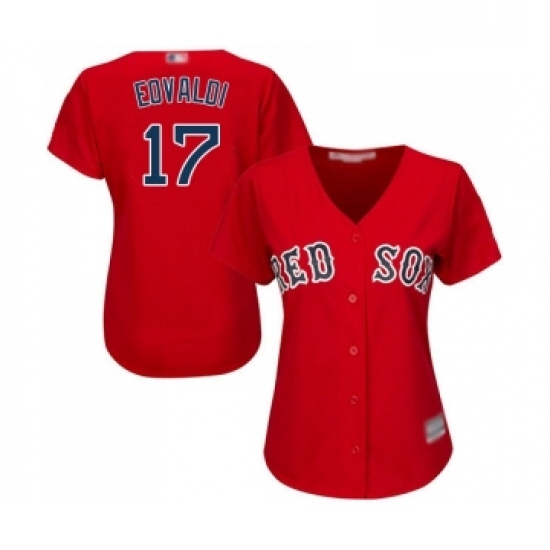 Womens Boston Red Sox 17 Nathan Eovaldi Replica Red Alternate Home Baseball Jersey Womens Boston Red Sox 17 Nathan Eovaldi Replica Red Alternate Home Baseball Jersey