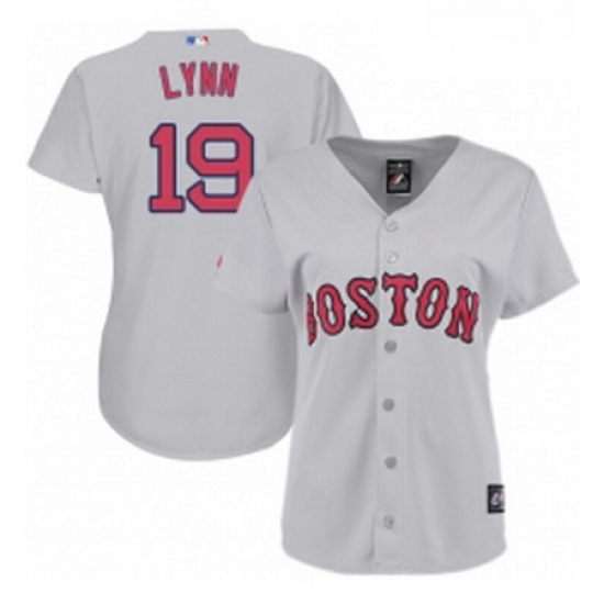 Womens Majestic Boston Red Sox 19 Fred Lynn Authentic Grey Road MLB Jersey Womens Majestic Boston Red Sox 19 Fred Lynn Authentic Grey Road MLB Jersey