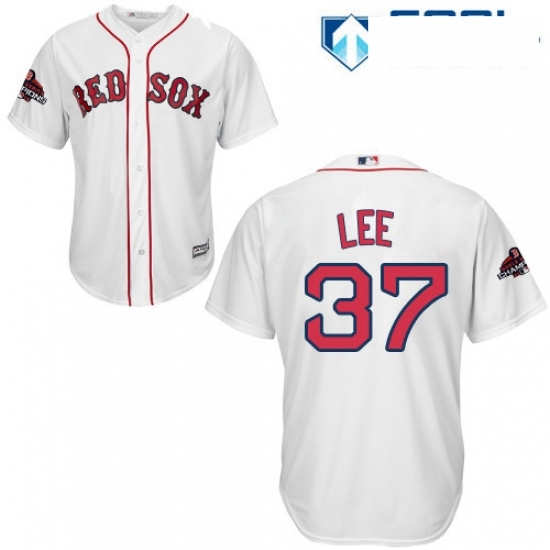 Womens Majestic Boston Red Sox 37 Bill Lee Authentic White Home 2018 World Series Champions MLB Jersey Womens Majestic Boston Red Sox 37 Bill Lee Authentic White Home 2018 World Series Champions MLB Jersey