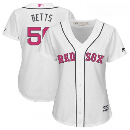 Womens Majestic Boston Red Sox 50 Mookie Betts Authentic White Mothers Day MLB Jersey Womens Majestic Boston Red Sox 50 Mookie Betts Authentic White Mothers Day MLB Jersey
