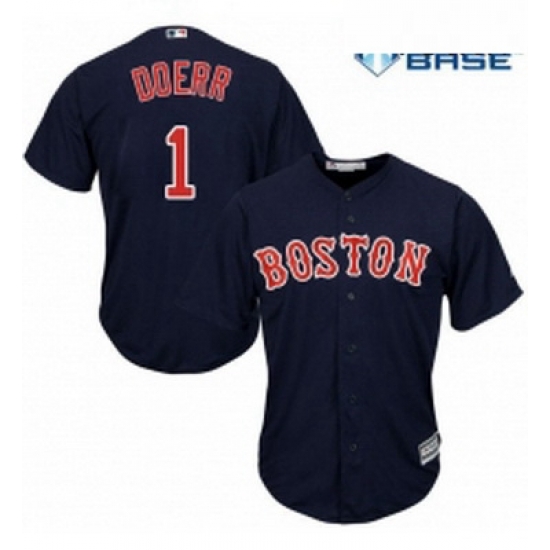Youth Majestic Boston Red Sox 1 Bobby Doerr Replica Navy Blue Alternate Road Cool Base MLB Jersey Youth Majestic Boston Red Sox 1 Bobby Doerr Replica Navy Blue Alternate Road Cool Base MLB Jersey