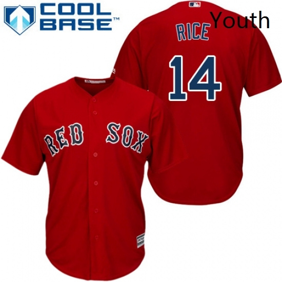 Youth Majestic Boston Red Sox 14 Jim Rice Replica Red Alternate Home Cool Base MLB Jersey Youth Majestic Boston Red Sox 14 Jim Rice Replica Red Alternate Home Cool Base MLB Jersey