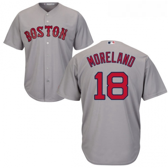 Youth Majestic Boston Red Sox 18 Mitch Moreland Authentic Grey Road Cool Base MLB Jersey Youth Majestic Boston Red Sox 18 Mitch Moreland Authentic Grey Road Cool Base MLB Jersey