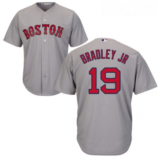 Youth Majestic Boston Red Sox 19 Jackie Bradley Jr Authentic Grey Road Cool Base MLB Jersey Youth Majestic Boston Red Sox 19 Jackie Bradley Jr Authentic Grey Road Cool Base MLB Jersey