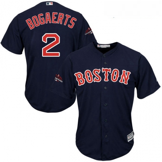 Youth Majestic Boston Red Sox 2 Xander Bogaerts Authentic Navy Blue Alternate Road Cool Base 2018 World Series Champions MLB Jersey Youth Majestic Boston Red Sox 2 Xander Bogaerts Authentic Navy Blue Alternate Road Cool Base 2018 World Series Champions MLB Jersey