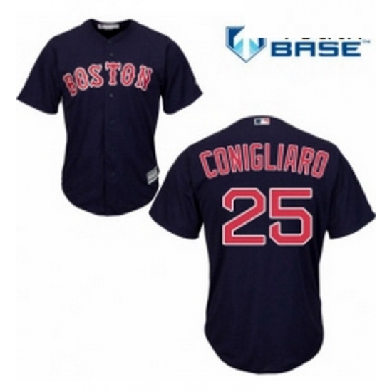 Youth Majestic Boston Red Sox 25 Tony Conigliaro Replica Navy Blue Alternate Road Cool Base MLB Jersey Youth Majestic Boston Red Sox 25 Tony Conigliaro Replica Navy Blue Alternate Road Cool Base MLB Jersey