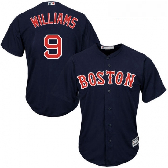 Youth Majestic Boston Red Sox 9 Ted Williams Authentic Navy Blue Alternate Road Cool Base MLB Jersey Youth Majestic Boston Red Sox 9 Ted Williams Authentic Navy Blue Alternate Road Cool Base MLB Jersey