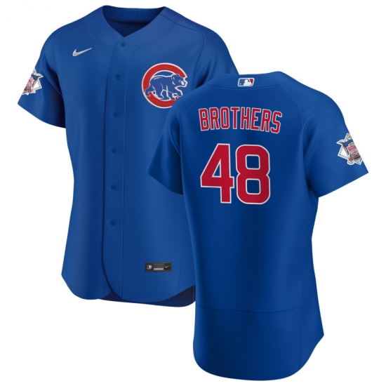 Men Chicago Cubs 48 Rex Brothers Men Nike Royal Alternate 2020 Flex Base Player Jersey Men Chicago Cubs 48 Rex Brothers Men Nike Royal Alternate 2020 Flex Base Player Jersey