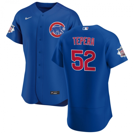Men Chicago Cubs 52 Ryan Tepera Men Nike Royal Alternate 2020 Flex Base Player Jersey Men Chicago Cubs 52 Ryan Tepera Men Nike Royal Alternate 2020 Flex Base Player Jersey