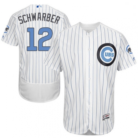 Mens Majestic Chicago Cubs 12 Kyle Schwarber Authentic White 2016 Fathers Day Fashion Flex Base MLB Jersey Mens Majestic Chicago Cubs 12 Kyle Schwarber Authentic White 2016 Fathers Day Fashion Flex Base MLB Jersey
