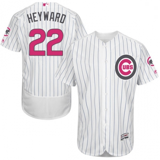 Mens Majestic Chicago Cubs 22 Jason Heyward Authentic White 2016 Mothers Day Fashion Flex Base MLB Jersey Mens Majestic Chicago Cubs 22 Jason Heyward Authentic White 2016 Mothers Day Fashion Flex Base MLB Jersey