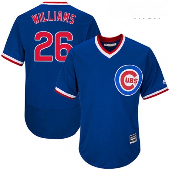 Mens Majestic Chicago Cubs 26 Billy Williams Replica Royal Blue Cooperstown Cool Base MLB Jersey Mens Majestic Chicago Cubs 26 Billy Williams Replica Royal Blue Cooperstown Cool Base MLB Jersey