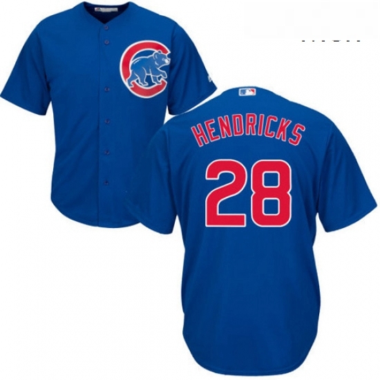 Mens Majestic Chicago Cubs 28 Kyle Hendricks Replica Royal Blue Alternate Cool Base MLB Jersey Mens Majestic Chicago Cubs 28 Kyle Hendricks Replica Royal Blue Alternate Cool Base MLB Jersey
