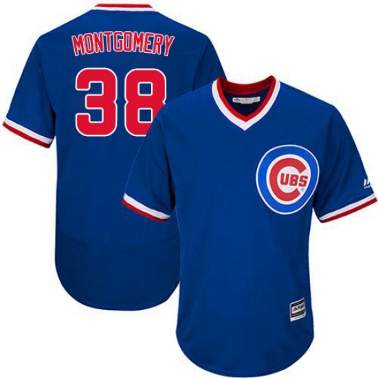 Mens Majestic Chicago Cubs 38 Mike Montgomery Royal Blue Cooperstown Flexbase Authentic Collection MLB Jersey Mens Majestic Chicago Cubs 38 Mike Montgomery Royal Blue Cooperstown Flexbase Authentic Collection MLB Jersey