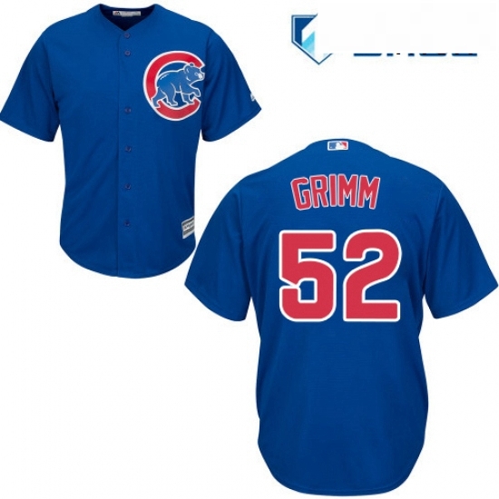Mens Majestic Chicago Cubs 52 Justin Grimm Replica Royal Blue Alternate Cool Base MLB Jersey Mens Majestic Chicago Cubs 52 Justin Grimm Replica Royal Blue Alternate Cool Base MLB Jersey