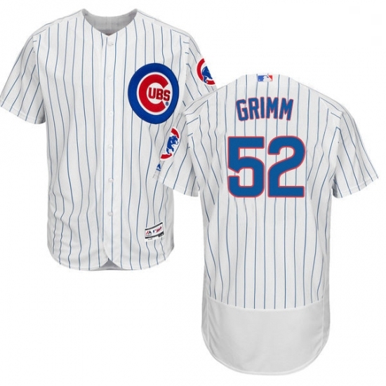 Mens Majestic Chicago Cubs 52 Justin Grimm White Home Flex Base Authentic Collection MLB Jersey Mens Majestic Chicago Cubs 52 Justin Grimm White Home Flex Base Authentic Collection MLB Jersey