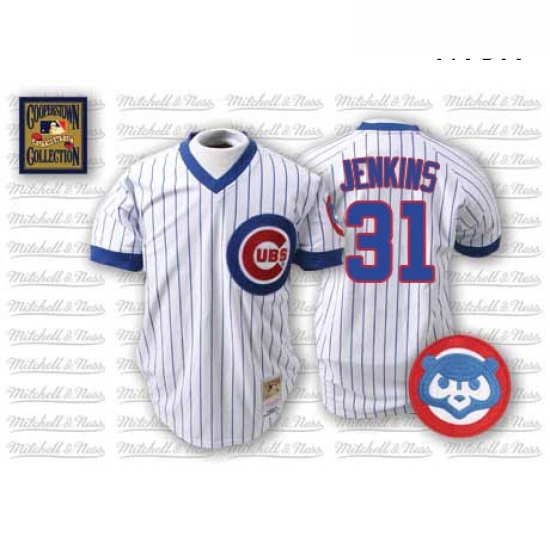 Mens Mitchell and Ness Chicago Cubs 31 Greg Maddux Authentic White Throwback MLB Jersey Mens Mitchell and Ness Chicago Cubs 31 Greg Maddux Authentic White Throwback MLB Jersey