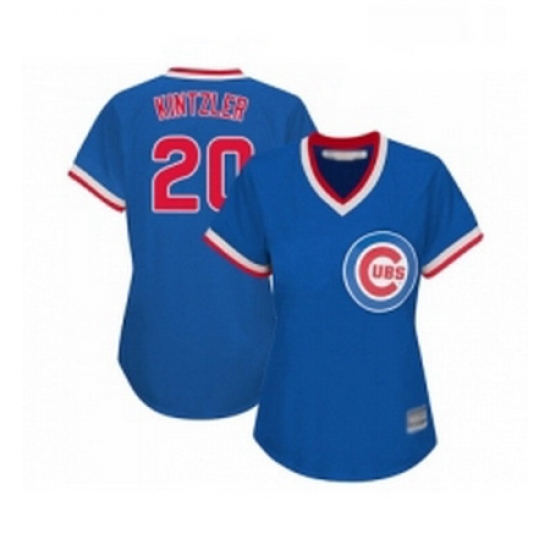 Womens Chicago Cubs 20 Brandon Kintzler Authentic Royal Blue Cooperstown Baseball Jersey Womens Chicago Cubs 20 Brandon Kintzler Authentic Royal Blue Cooperstown Baseball Jersey