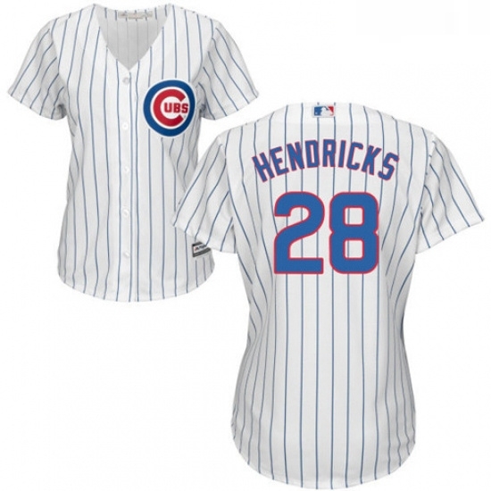 Womens Majestic Chicago Cubs 28 Kyle Hendricks Authentic White Home Cool Base MLB Jersey Womens Majestic Chicago Cubs 28 Kyle Hendricks Authentic White Home Cool Base MLB Jersey