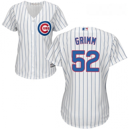 Womens Majestic Chicago Cubs 52 Justin Grimm Replica White Home Cool Base MLB Jersey Womens Majestic Chicago Cubs 52 Justin Grimm Replica White Home Cool Base MLB Jersey