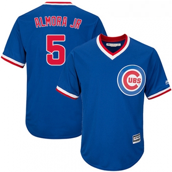 Youth Majestic Chicago Cubs 5 Albert Almora Jr Replica Royal Blue Cooperstown Cool Base MLB Jersey Youth Majestic Chicago Cubs 5 Albert Almora Jr Replica Royal Blue Cooperstown Cool Base MLB Jersey