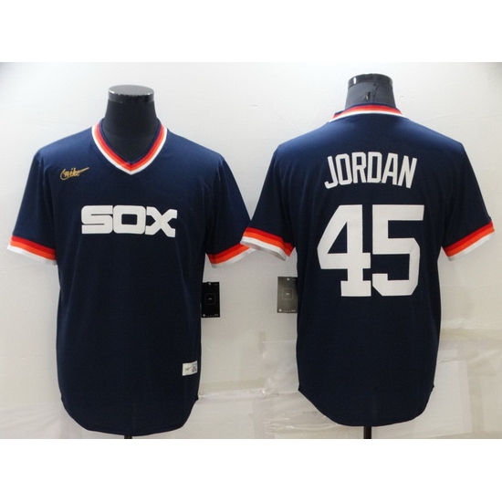 Men Chicago White Sox 45 Michael Jordan Navy Stitched jersey Men Chicago White Sox 45 Michael Jordan Navy Stitched jersey